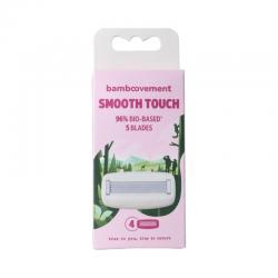 Bamboovement Smooth Touch Scheermes - 4 navullingen