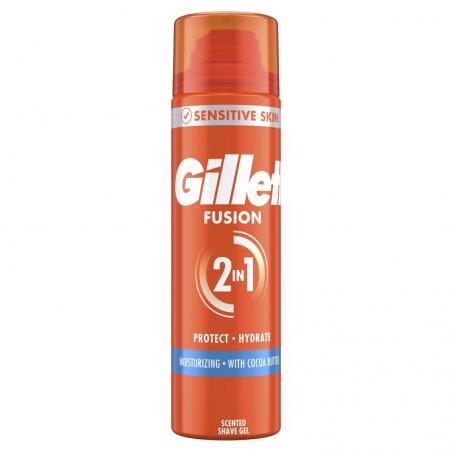 Gillette fusion scheergel moisturize