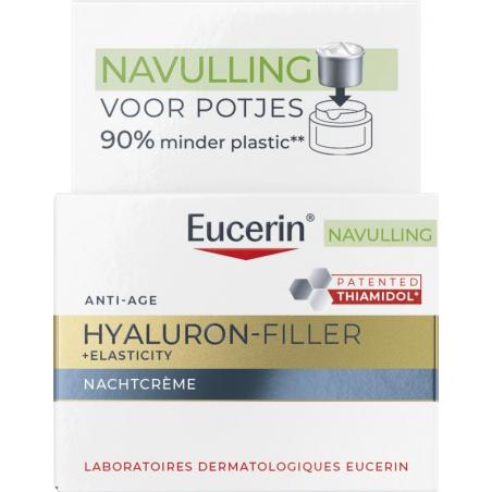 Eucerin Hyaluron-Filler + Elasticity Nachtcrème navulling