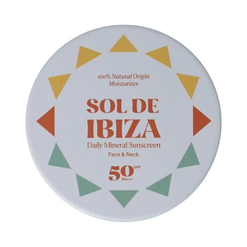 Sol De Ibiza Zonnebrandcrème voor gezicht & nek SPF50