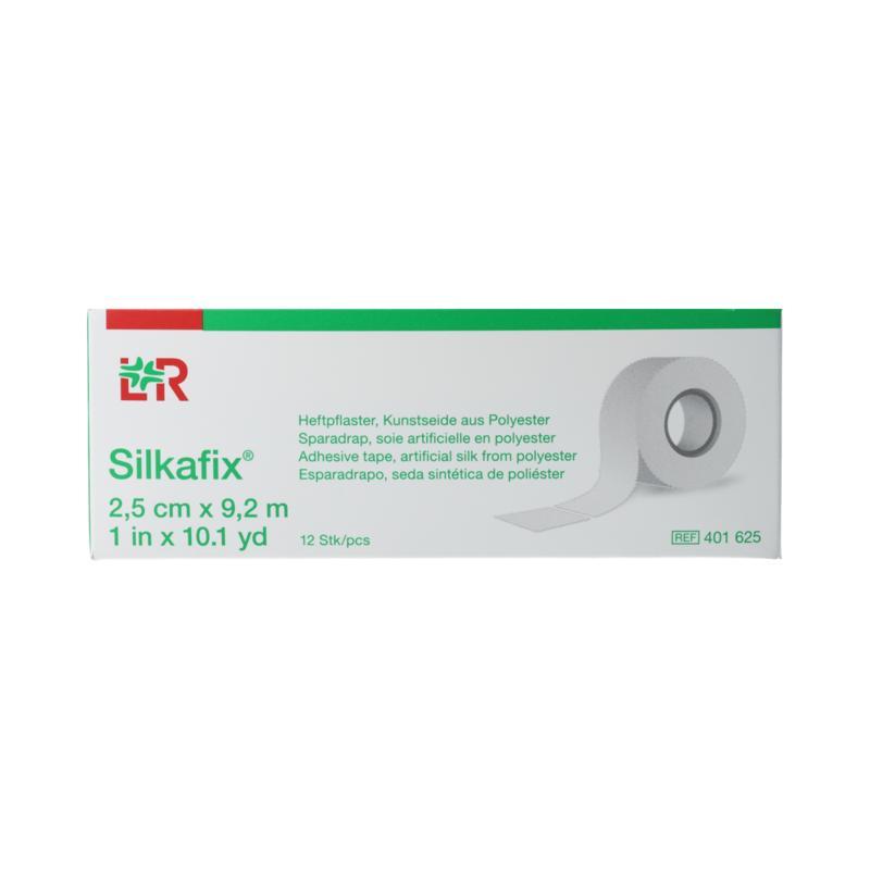 Silkafix Hechtpleister 9.2m x 2.5cm latexvrij