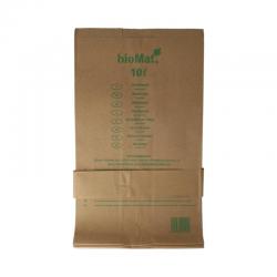Biomat Wastebag compostable papier 10 liter
