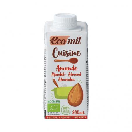 Ecomil Almondcuisine sugar free bio