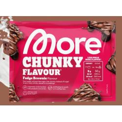 More Nutrition Chunky Flavour Fudge Brownie – 90 g