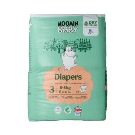 Moomin Moomin Baby luiers maat 3 42 pcs. 5-8 kg