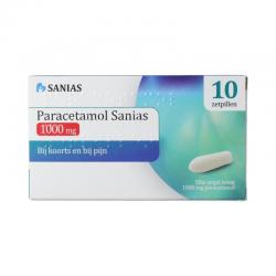 Sanias PARACETAMOL SANIAS ZETPIL 1000 MG
