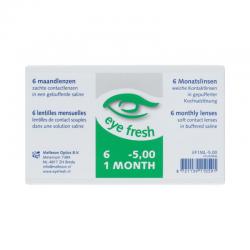 Eyefresh Eye Fresh maandlenzen 6-pack -5.00