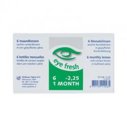 Eyefresh Eye Fresh maandlenzen 6-pack -2.25