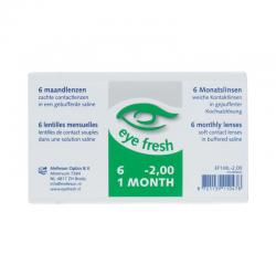 Eyefresh Eye Fresh maandlenzen 6-pack -2.00