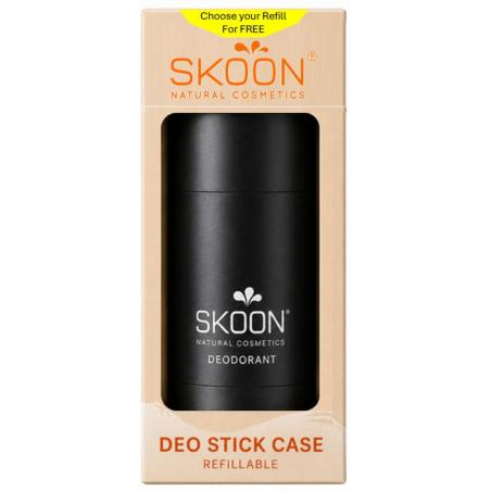 Skoon Deo Stick Case Zwart, aluminium