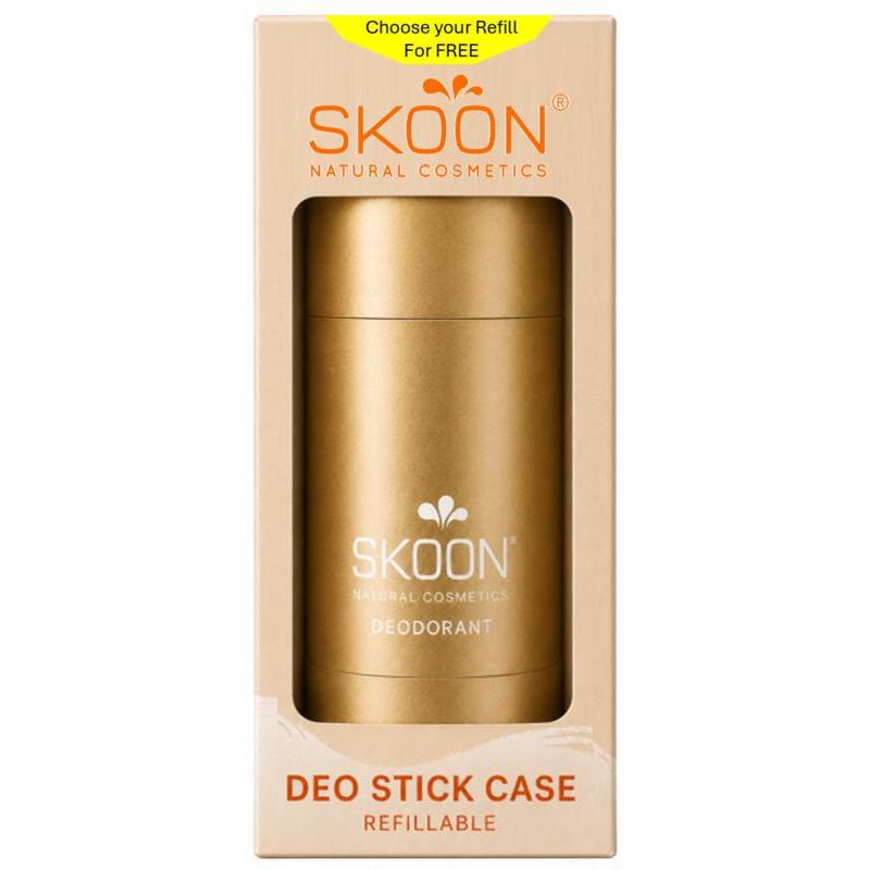 Skoon Deo Stick Case Goud, aluminium
