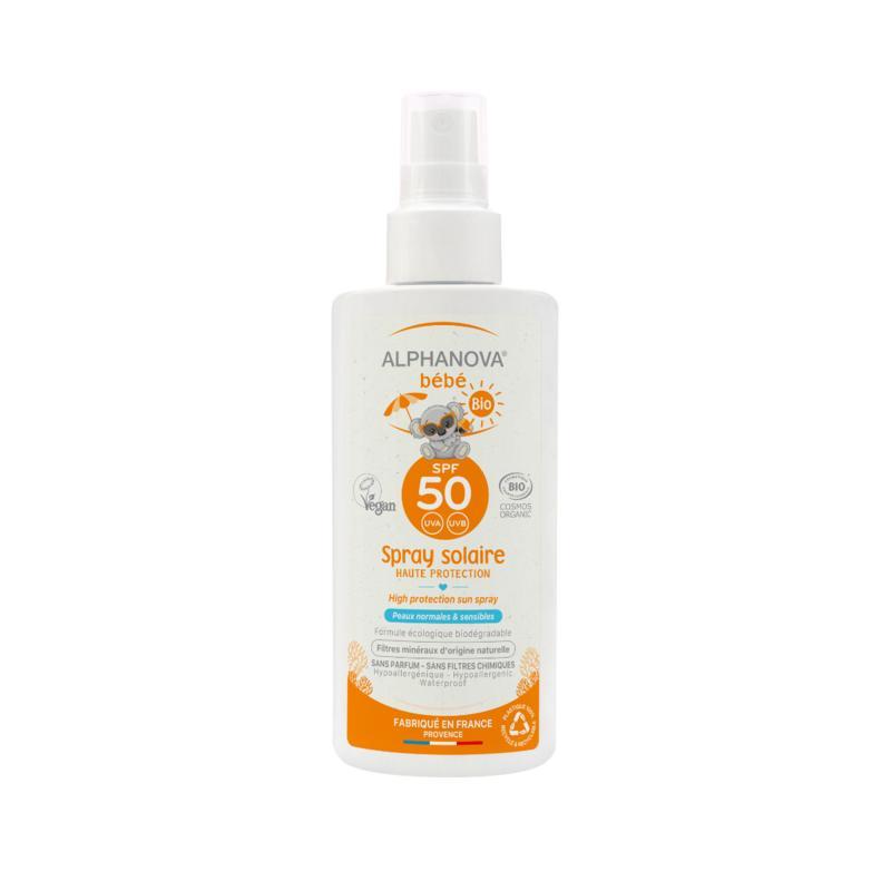 Sun zonnebrand spray baby zonder parfum SPF50