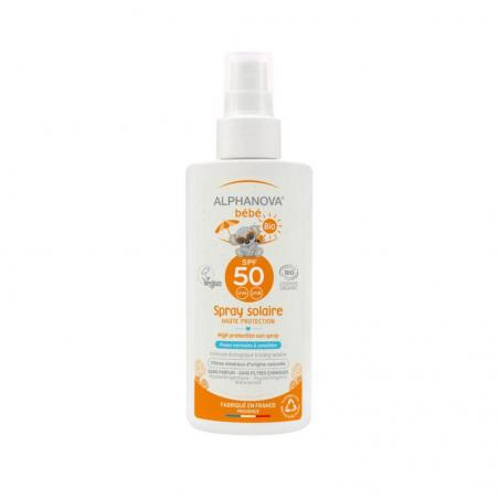 Sun zonnebrand spray baby zonder parfum SPF50
