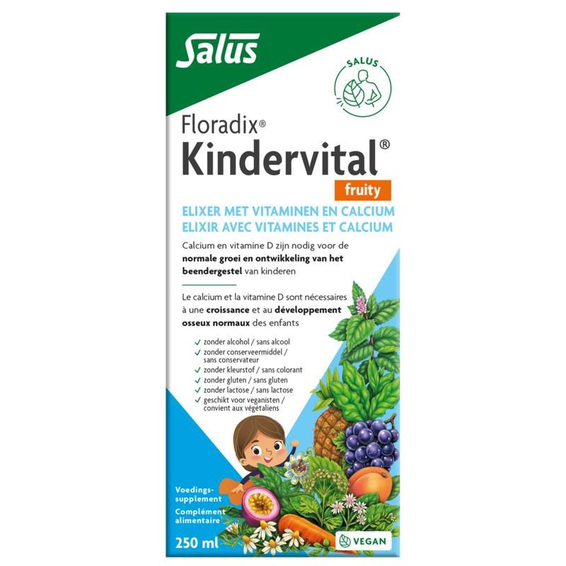 Floradix kindervital fruity glutenvrij