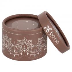 Mineral loose powder translucent powder white