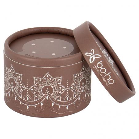 Mineral loose powder translucent powder white