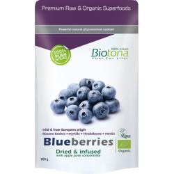 Blueberries dried infusion bio