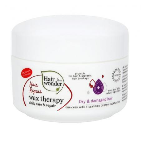 Hair repair wax therapy