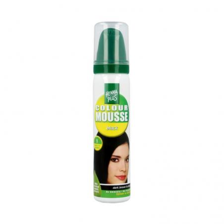 Colour mousse styling zwart