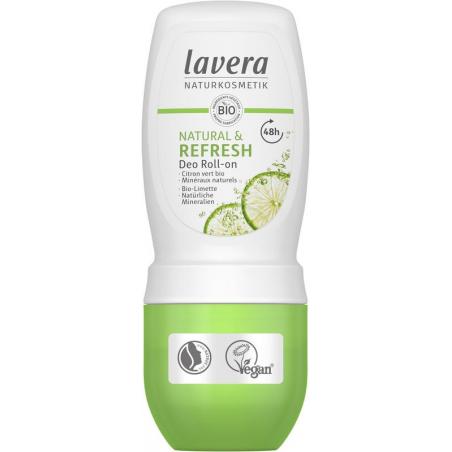 Deodorant roll-on natural & refresh bio