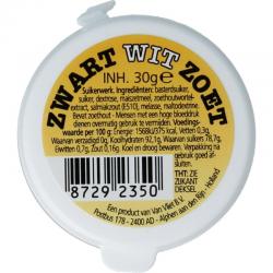 Zwart wit zoet