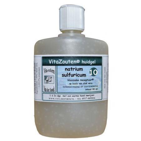 Natrium sulfuricum huidgel nr. 10