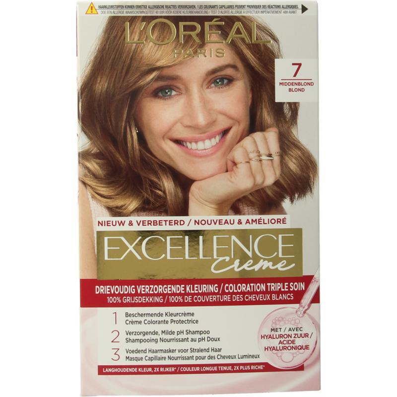 Excellence 7 middenblond