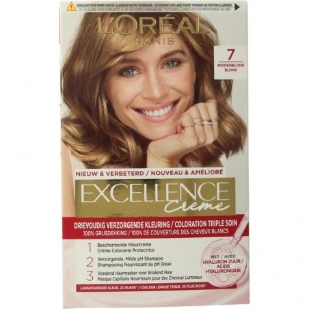 Excellence 7 middenblond