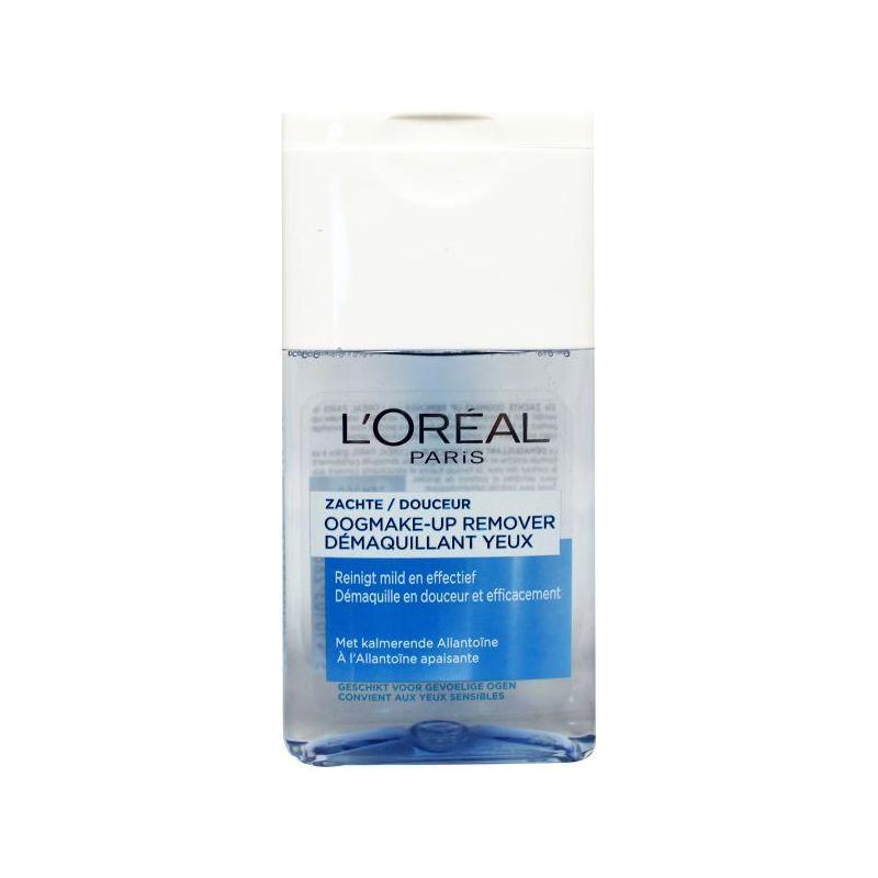 Zachte oogmake-up remover