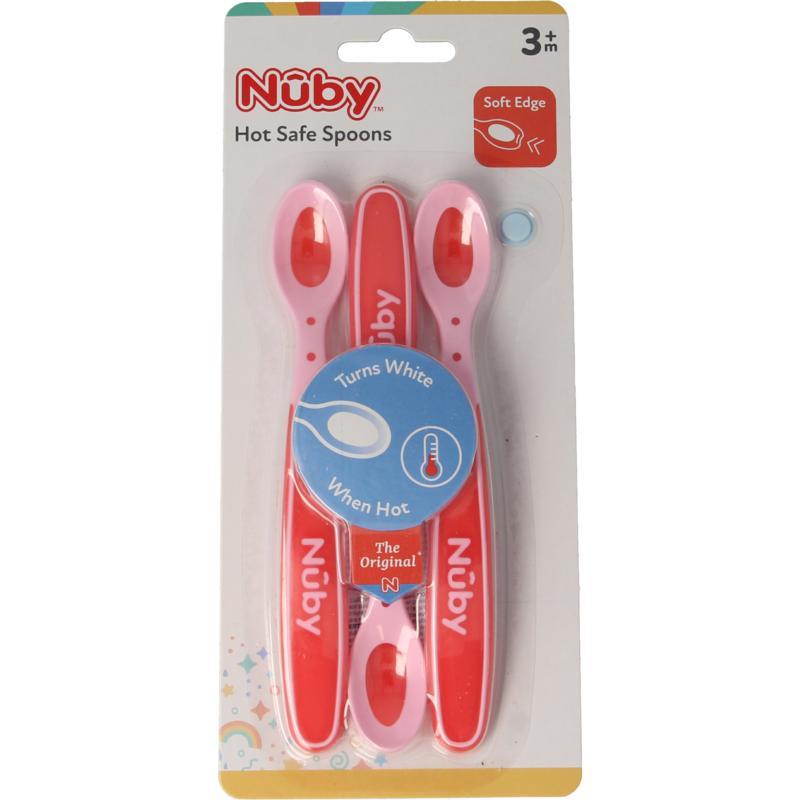 Warmtegevoelige lepeltjes 3+ maanden assorti