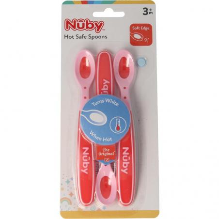 Warmtegevoelige lepeltjes 3+ maanden assorti