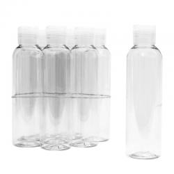 Pet flacon 100ml met klapdop