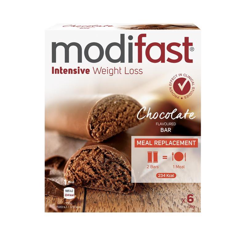 Snack & meal lunchreep melkchocolade 6 x 31 gram