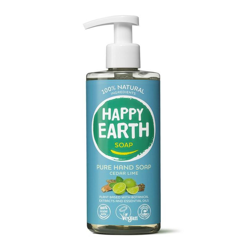 Pure hand soap cedar lime