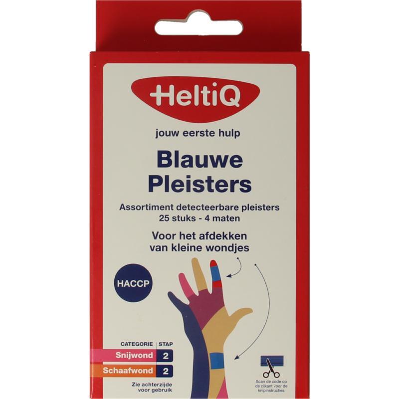 Detecteerbare pleisters blauw