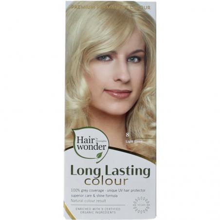 Long lasting colour 8 light blond