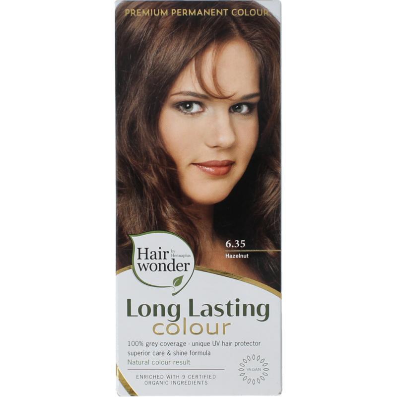 Long lasting colour 6.35 hazelnut