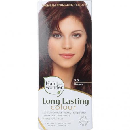 Long lasting colour 5.5 mahogany
