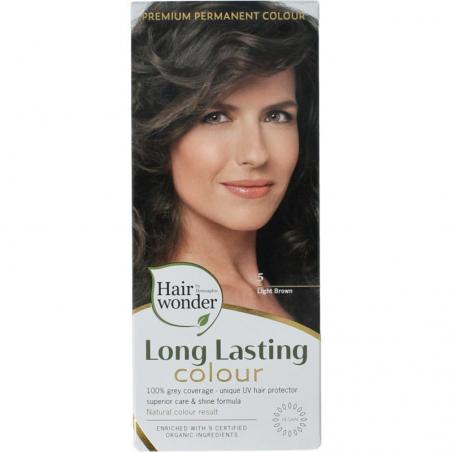 Long lasting colour 5 light brown