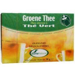 Groene thee infusie