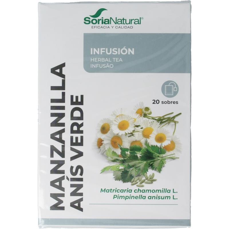 Manzanilla anis infusie