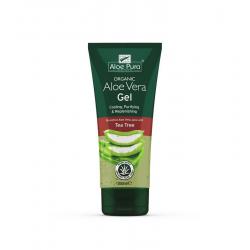 Aloe pura aloe vera gel organic tea tree