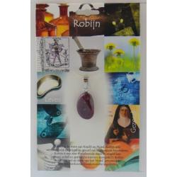 Hanger gezondheidssteen robijn