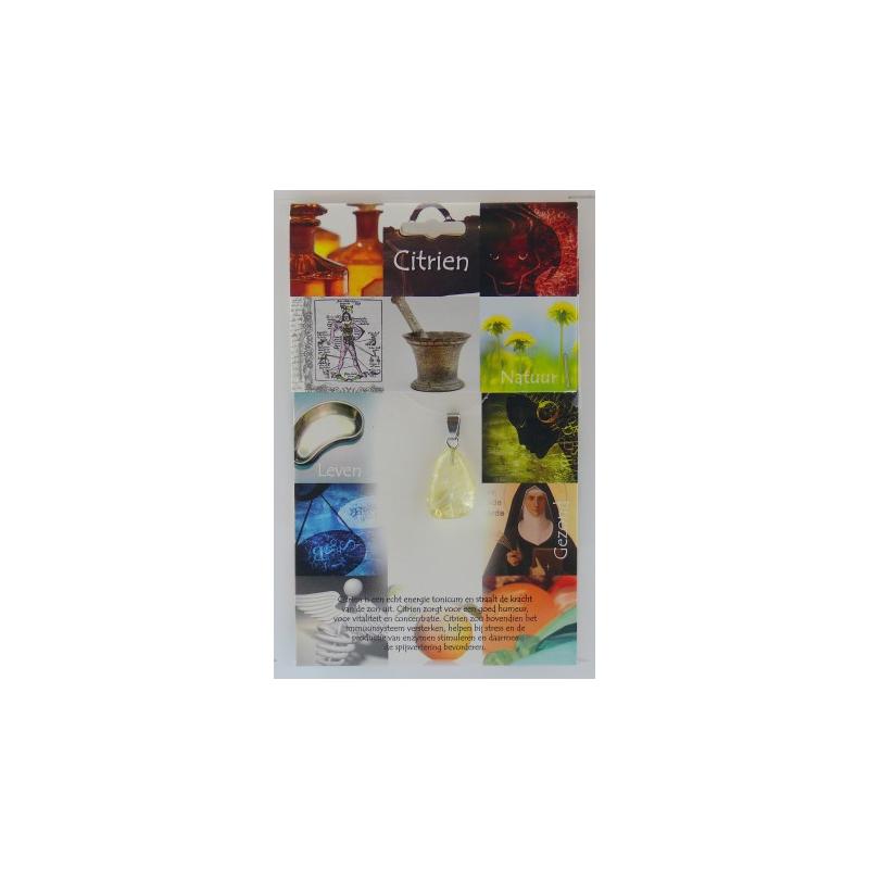 Hanger gezondheidssteen citrien