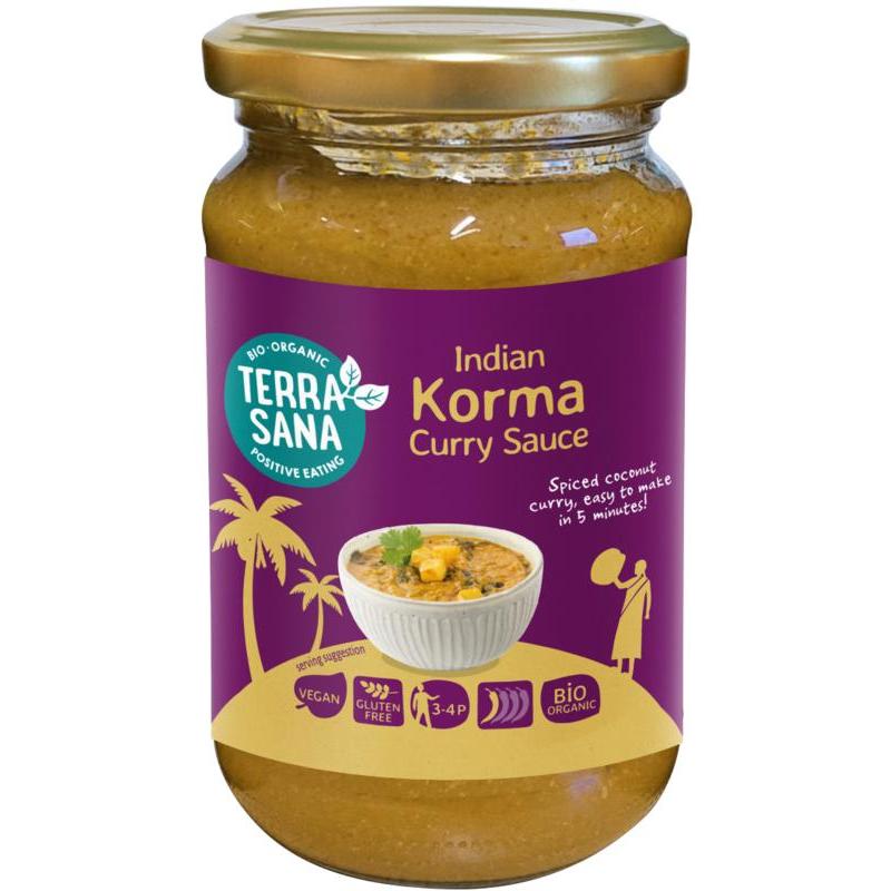 Curry sauce korma bio