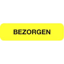 Strooketiket bezorgen 44 x 11mm