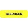 Strooketiket bezorgen 44 x 11mm