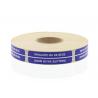 Strooketiket inhalatie via mond/neus 44 x 11mm
