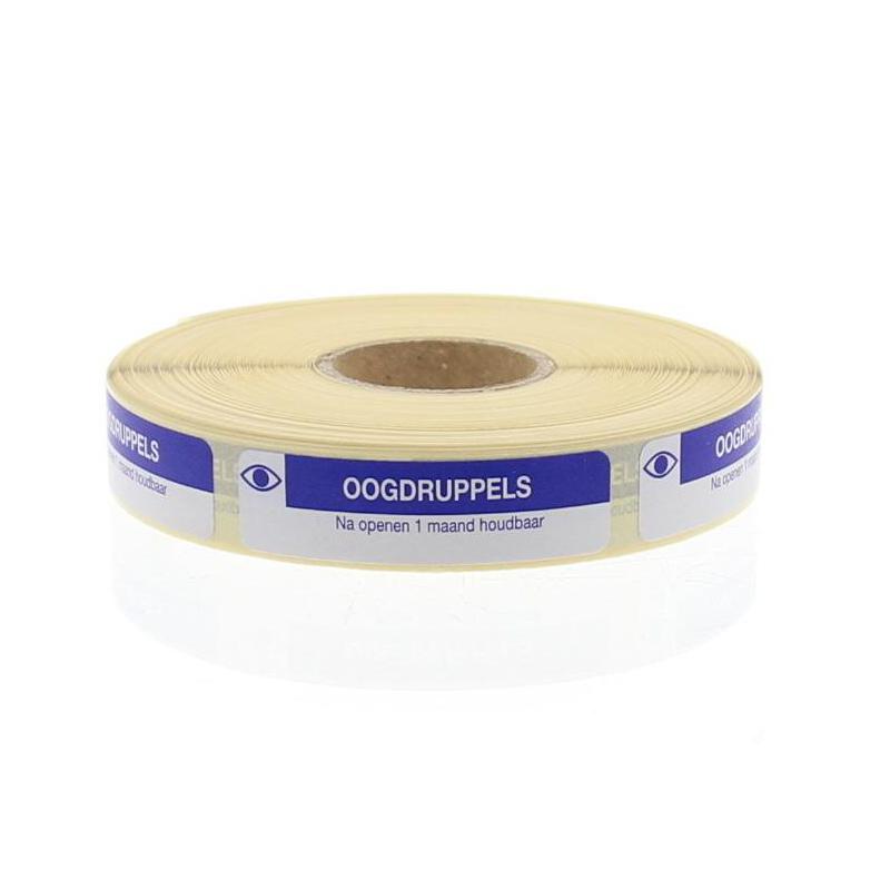 Strooketiket oogdruppel na openen 1 maanden 70 x 1