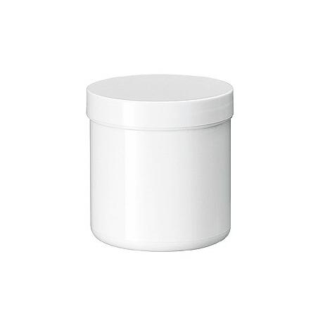Zalfpot wit PP plastobel gedopt 200ml schroefdop